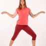 T-shirt Sofie spirale happy red par 21 Tara