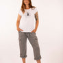 T-shirt Sofie mountain girl blanc par 21 Tara
