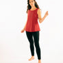 Camisole Isali rouge henna YS25-16 par 21 Tara