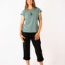 T-shirt Sofie mountain girl pine green par 21 Tara