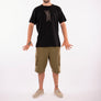 Tee-shirt Tom Hello bear noir YB-61 de Yeti Love