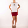 T-shirt Sofie mountain girl blanc par 21 Tara