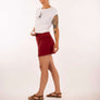 T-shirt Sofie mountain girl blanc par 21 Tara