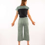Pantalon KAMA IMPRIMÉ vert pine YB-13 par 21 Tara