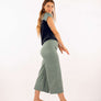 Pantalon KAMA IMPRIMÉ vert pine YB-13 par 21 Tara