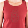 Camisole Isali rouge henna YS25-16 par 21 Tara