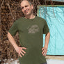 Tee-shirt Wego truck olive de Yeti Love