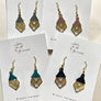 Boucles d'oreilles perlées #23 par Carmelle