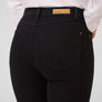 Jeans Noir Chloé coupe droite de Yoga Jeans