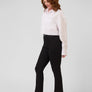 Jeans Noir Chloé coupe droite de Yoga Jeans