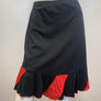 Jupe twist noir rouge Medium par Myco Anna_LE