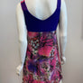 Robe mauve motifs rose Large par Myco Anna_LE