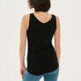 Camisole cupoppy noir blanc ou lime col V par Culture