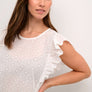 Blouse Cualice blanche par Culture