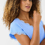 T-shirt Cubiana dentelle mauve par Culture