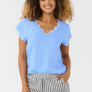 T-shirt Cubiana dentelle mauve par Culture