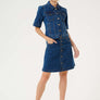 Veste jeans Cudeva denim bleu par Culture