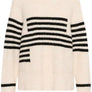 Chandail Nicky Kimmy rayures noir et blanc par Culture