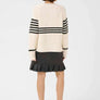 Chandail Nicky Kimmy rayures noir et blanc par Culture