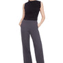 Pantalon jambe large gris par ILTM