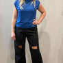 Pantalon à trous 7/8 ans par Myco Anna
