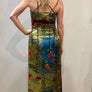 Robe longue satinée small par Myco Anna