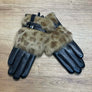 Gants cuir et fourrure par Furlux