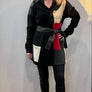 Manteau mi-saison noir small par Myco Anna