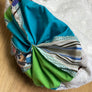 Sac à main coton brodé blanc par Myco Anna