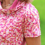 Robe ou tunique à capuchon passion framboise de APRT