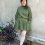 Chandail Marilou olive de Kazak