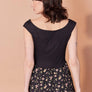 Robe Angélique noire par Cherry Bobin