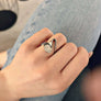 Bague Esther argent de Tokade