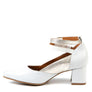 Talons chic Florence blanc par Glamille