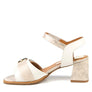 Sandale Helena beige par Glamille