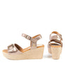 Sandale Daphnée beige par Glamille