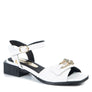 Sandale Tyra blanche par Glamille