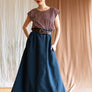 Jupe Verona indigo de Kazak