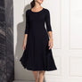 Robe Diamond prune par Cherry Bobin