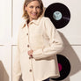 Veste Joplin crème par Cherry Bobin