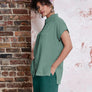 Chemisier Kandice tangerine par Melow
