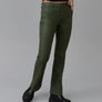 Jeans Billie bootcut olive par Lola Jeans