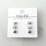 Trio de Boucles d'oreilles Rym de Tokade