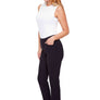 Pantalon compression cheville noir par UP