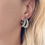Boucles d'oreilles Adina argent de Tokade