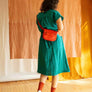 Pochette Amaru corail de Kazak
