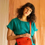 Pochette Amaru corail de Kazak