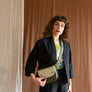 Pochette Amaru crème et olive de Kazak