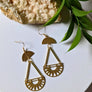Boucles d'oreilles aube or de Roxy Lama