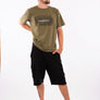 Tee-shirt Tom mountain burnt olive Yeti Love